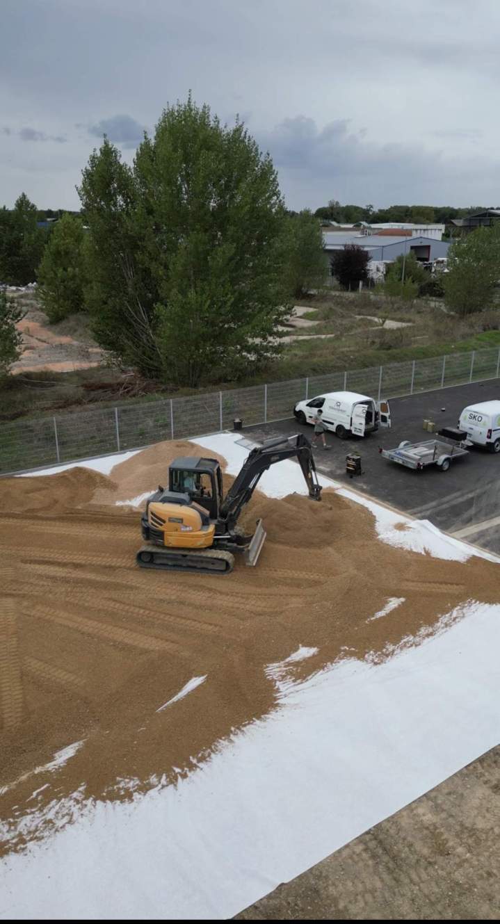 Préparation de terrain et création d'accès carrossables